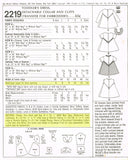 McCall 2219: 1960s Uncut Tiny Todddlers A-Line Dress Sz 6 mos Vintage Sewing Pattern