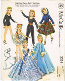 1950s Vintage McCalls Sewing Pattern 2255 10 1/2 Inch Revlon Doll Clothes ORIG