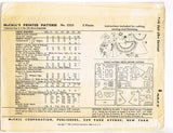 1950s Vintage McCalls Sewing Pattern 2255 12 Inch Revlon Doll Clothes ORIG
