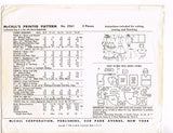 1950s VTG McCalls Sewing Pattern 2261 Uncut Betsy Wetsy 19-21 Inch Baby Doll Clothes