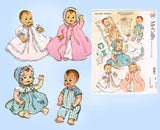 1950s VTG McCalls Sewing Pattern 2261 Uncut Betsy Wetsy 19-21 Inch Baby Doll Clothes