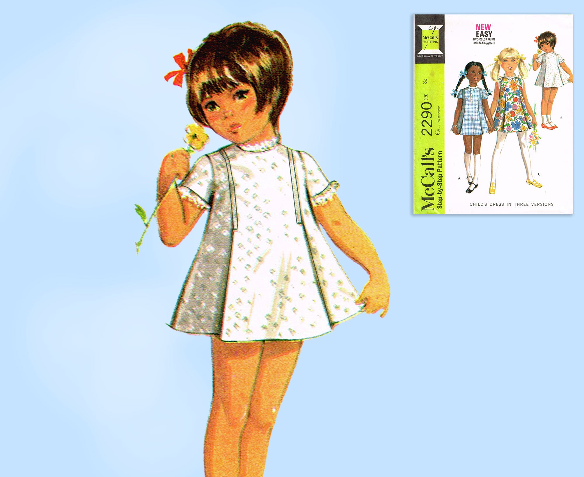 princess polly baby blue dress McCall's Pattern M8092 Misses' Dresses #MariaMcCalls – WeaverDee.com main image 1