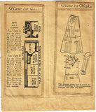1920s Vintage McCall Sewing Pattern 2372 Sweet Toddler Girls Dress Size 6