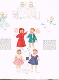 McCall 243: 1930s Uncut Patsy Ann 19 Inch Doll Clothes Vintage Sewing Pattern