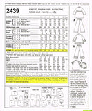 1960s Vintage McCalls Sewing Pattern 2439 Easy Uncut Toddler Pjs & Robe Sz 6