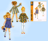 McCall 2604: 1970s Uncut Baby Girls Mod Dress Sz 2 Vintage Sewing Pattern