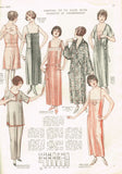 McCall 2738: 1920s Rare Misses Evening Slip Sz 38 Bust Vintage Sewing Pattern