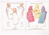 McCall 3545: 1920s Rare Infants Bunting w Hood Vintage Sewing Pattern
