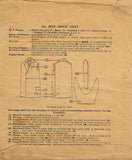 1910s Vintage McCall Sewing Pattern 3642 Uncut Toddler Boys Box Coat Sz 6