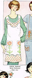 McCall 3950: 1930s Rare Misses Flapper Apron Fits All Vintage Sewing Pattern - Vintage4me2