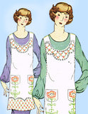 McCall 3950: 1930s Rare Misses Flapper Apron Fits All Vintage Sewing Pattern - Vintage4me2