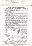 1930s VTG McCall Embroidery Transfer 435 Uncut Classic Dish Motfis for Tea Towels