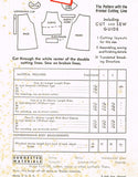 McCall 442: 1930s Baby Girls Smocked Dress Sz 1 Original Vintage Sewing Pattern - Vintage4me2