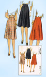 1940s Vintage McCall Sewing Pattern 4566 Uncut Misses WWII 8 Gore Skirt Sz 26 W