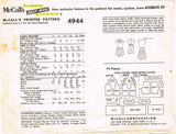 1950s Vintage McCalls Sewing Pattern 4944 Helen Lee Girls Sports Separates Sz 4