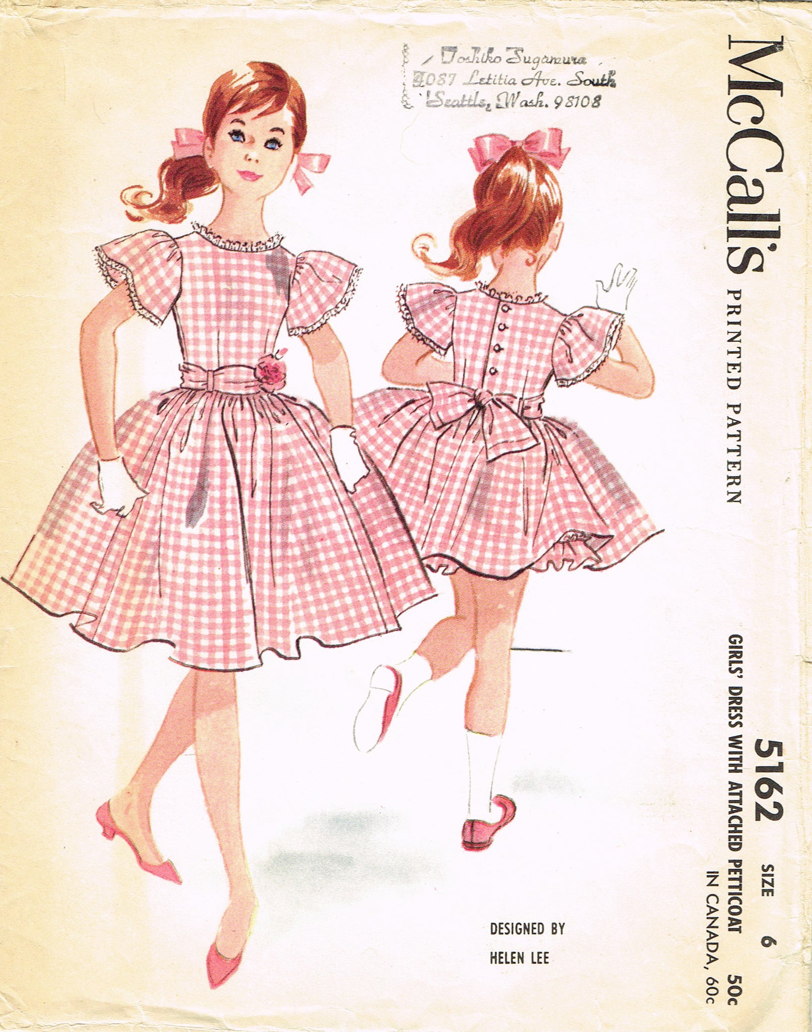 cute 1950s dresses Two Retro 1950s Day Dresses -1958 Party Dress Pattern Review