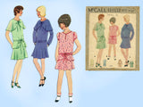 McCall 5777: 1920s Cute Uncut Girls Flapper Dress Size 10 Vintage Sewing Pattern