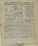 McCall 5879: 1920s Cute Little Girls Bloomer Dress Size 8 Vintage Sewing Pattern