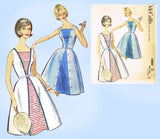 McCalls 5884: 1960s Uncut Misses Sun Dress Sz 36 Bust Vintage Sewing Pattern