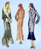 McCall 5990: 1920s Uncut Misses Evening Coat Size 34 Bust Vintage Sewing Pattern - Vintage4me2