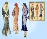McCall 5990: 1920s Uncut Misses Evening Coat Size 34 Bust Vintage Sewing Pattern - Vintage4me2
