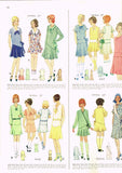 McCall 6105: 1930s Cute Uncut Girls Party Dress Size 8 Vintage Sewing Pattern