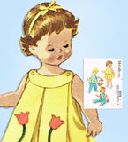 1960s Vintage McCall's Sewing Pattern 6173 Baby Twins Dress & Top w Pants Sz 6mo - Vintage4me2