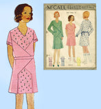 McCall 6213: 1930s Uncut Toddler Girls Flapper Dress Sz 6 Vintage Sewing Pattern