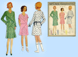McCall 6213: 1930s Uncut Toddler Girls Flapper Dress Sz 6 Vintage Sewing Pattern