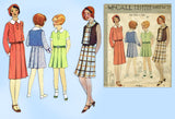 McCall 6402: 1920s Uncut Little Girls Eton Dress Size 10 Vintage Sewing Pattern