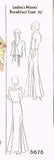 McCall 6626: 1930s Glamorous Misses Breakfast Coat 34 B Vintage Sewing Pattern - Vintage4me2