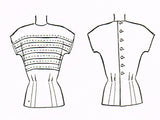 McCall Pattern 7902: 1940s Misses Tucked Blouse Sz 32 B Vintage Sewing Pattern