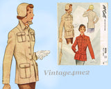 McCall 8026: 1950s Stunning Misses Fitted Coat Size 32 B Vintage Sewing Pattern