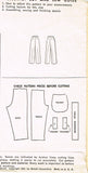 McCall 8059: 1950s Uncut Little Girls Pants or Slack Sz 8 Vintage Sewing Pattern