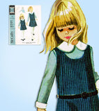 McCall 8381: 1960s Girls Helen Lee Jumper Dress Size 8 Vintage Sewing Pattern - Vintage4me2