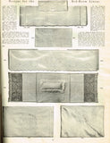 1920s McCall Kaumagraph Embroidery Transfer 845 Uncut Floral Sheet Motifs