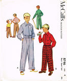 McCall's 8746: 1950s Toddler Boys Suit w Battle Jacket Sz4 Vintage Sewing Pattern - Vintage4me2