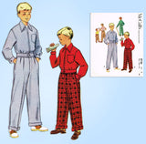 McCall's 8746: 1950s Toddler Boys Suit w Battle Jacket Sz4 Vintage Sewing Pattern - Vintage4me2