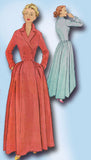 1950s Vintage McCall's Sewing Pattern 9082 Misses Housecoat or Dress Size 30 B - Vintage4me2