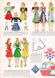McCall 917: 1940s Cute Misses WWII Pinafore Apron Size 32-34 Bust Sewing Pattern