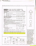 1960s Vintage McCalls Sewing Pattern 9691 Uncut Unisex Toddler Play Clothes Sz 6