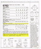 McCall 9762: 1960s Uncut Toddler Girls 6 Way Dress Size 6 Vintage Sewing Pattern