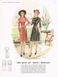 1940s Digital Download McCall Fall 1941 Fashion Book Magazine Pattern Book Catalog