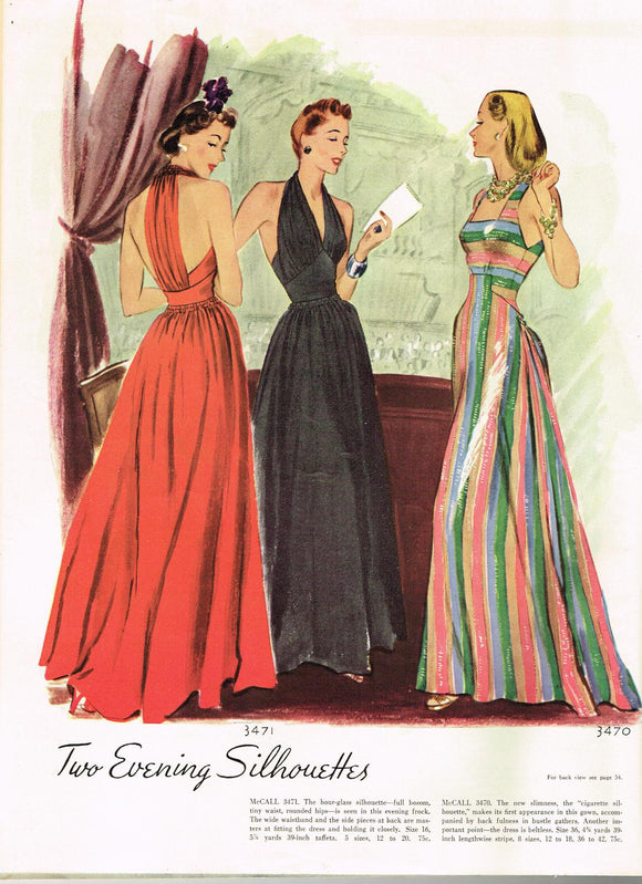 Instant Digital Download 1930s McCall Fashion Book Winter 1939 Quarter –  Vintage4me2