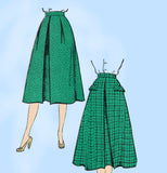 New York 1127: 1950s Uncut Misses Skirt w Pockets Sz 30 W Vintage Sewing Pattern