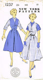 New York 1237: 1950s Uncut Misses Jumper & Blouse 37B Vintage Sewing Pattern