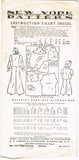 New York 1348: 1940s Uncut Little Girls Pajamas Size 14 Vintage Sewing Pattern