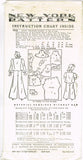 New York 1348: 1940s Uncut Little Girls Pajamas Size 6 Vintage Sewing Pattern