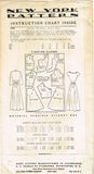 New York 434: 1950s Uncut Misses Dress & Bolero Size 29 B Vintage Sewing Pattern