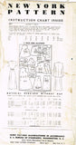 New York 507: 1950s Uncut Misses Maternity Suit Sz 32 B Vintage Sewing Pattern